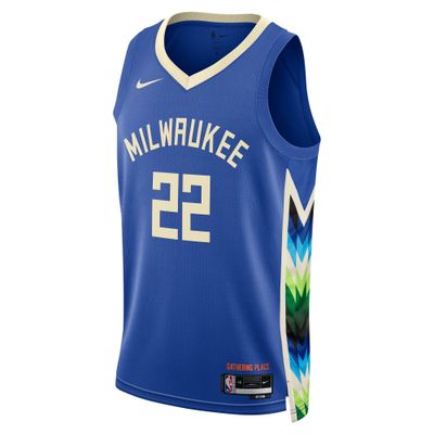 NIKE MILWAUKEE BUCKS MIDDLETON &#39;22-23 CITY EDITION SWINGMAN JERSEY  