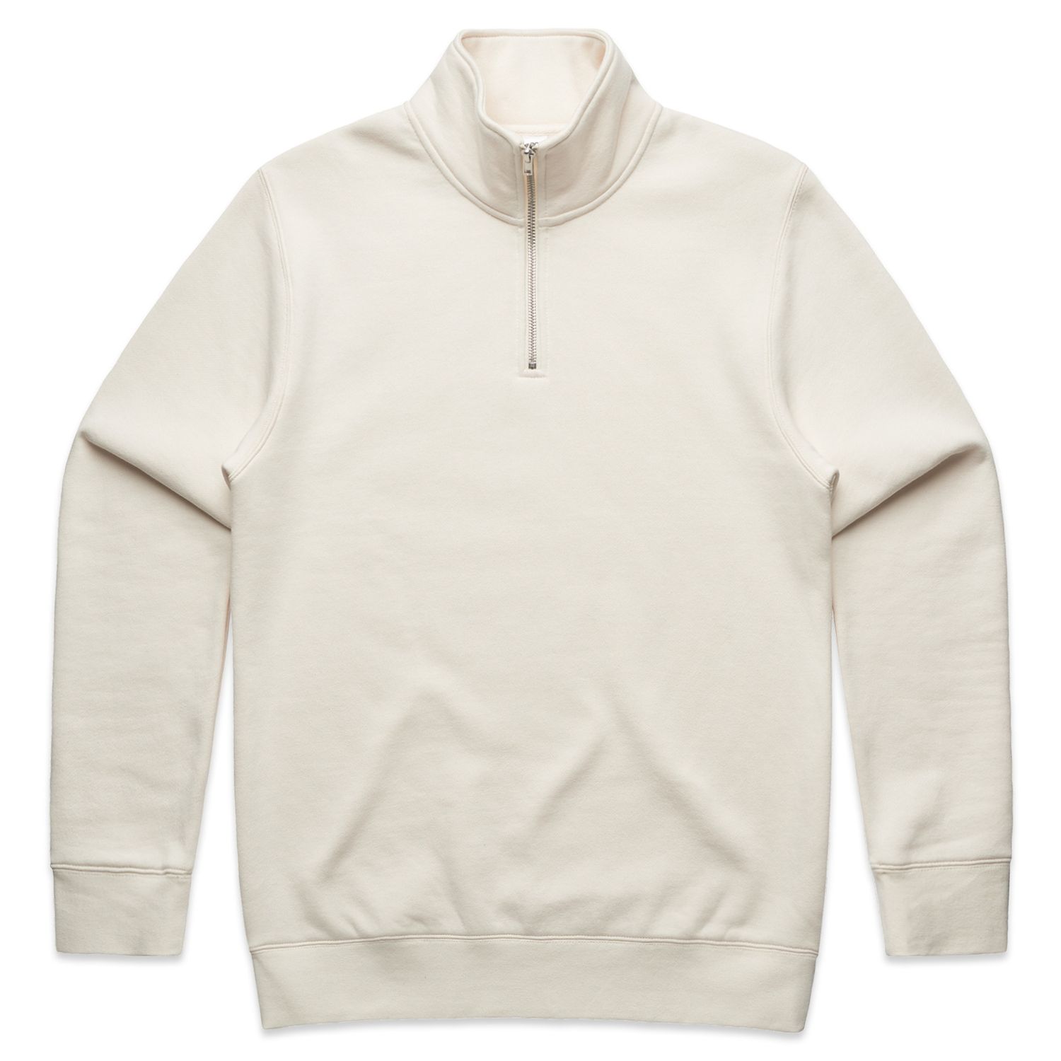 ASCOLOUR 1/2 ZIP MOCK NECK CREW