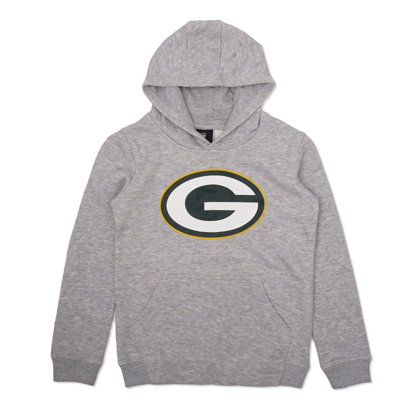 OUTERSTUFF PACKERS YOUTH LOGO PULLOVER HOODIE 