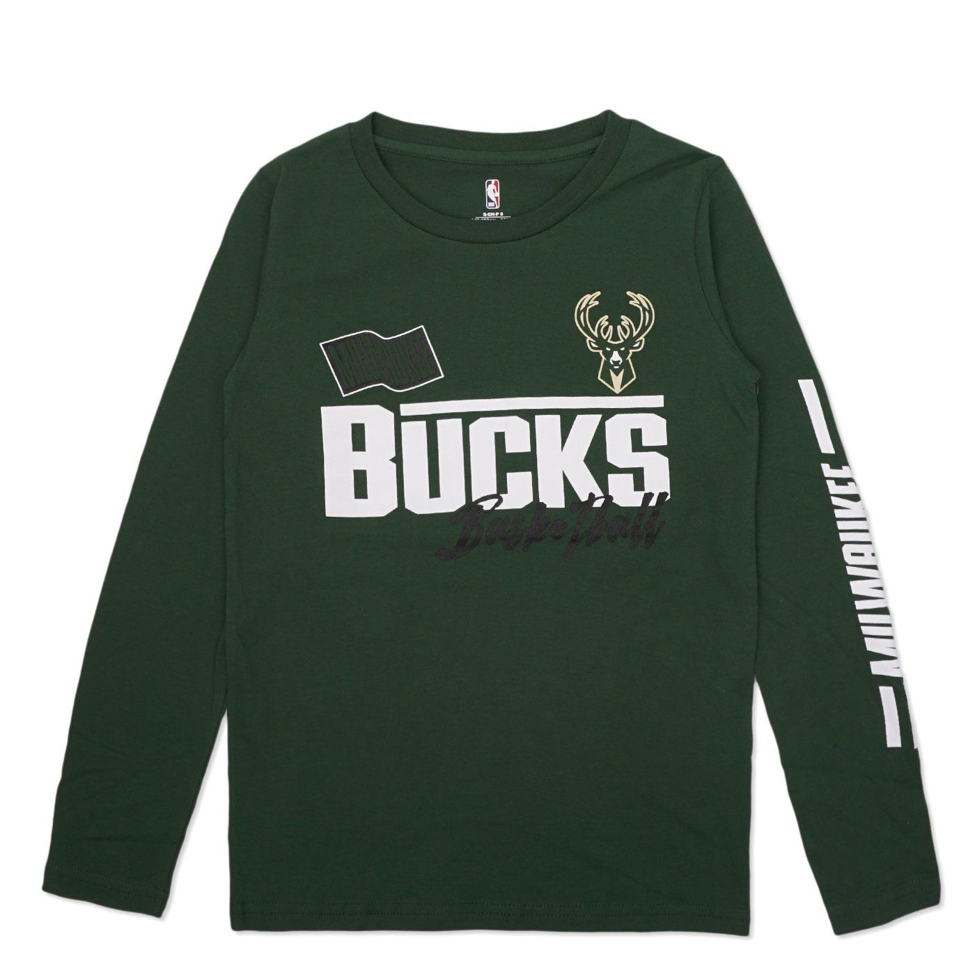 OUTERSTUFF BUCKS YOUTH RACE TIME LONG SLEEVE TEE