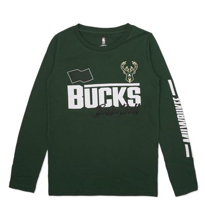 OUTERSTUFF BUCKS YOUTH RACE TIME LONG SLEEVE TEE