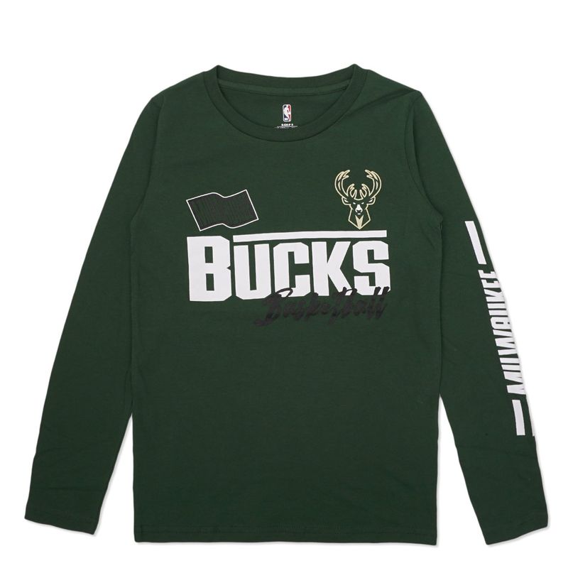 OUTERSTUFF BUCKS YOUTH RACE TIME LONG SLEEVE TEE