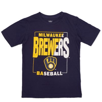 OUTERSTUFF BREWERS YOUTH COIN TOSS TEE 