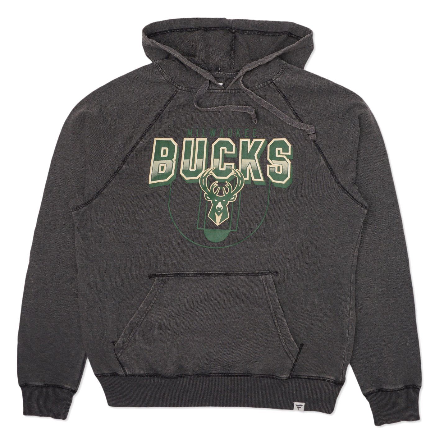 FANATICS MILWAUKEE BUCKS ACQUISITION PULLOVER HOODIE    