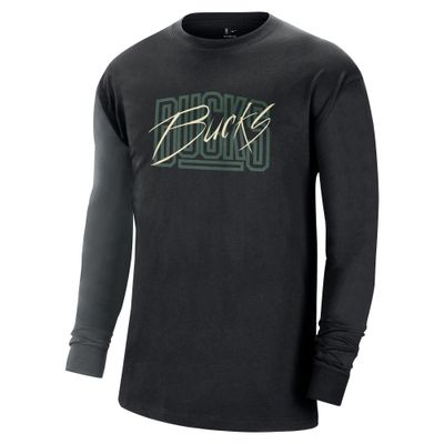NIKE MILWAUKEE BUCKS NBA MAX90 LONG SLEEVE TEE      