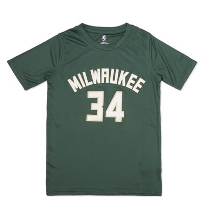 OUTERSTUFF MILWAUKEE BUCKS YOUTH GIANNIS NAME &amp; NUMBER TEE 