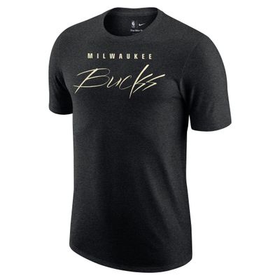 NIKE BUCKS COURTSIDE STATEMENT EDITION MAX90 TEE    