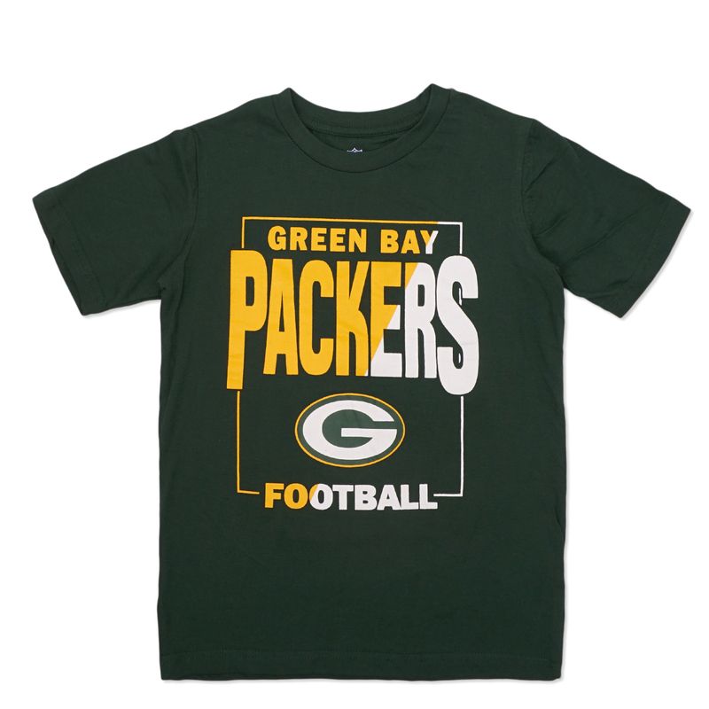 OUTERSTUFF PACKERS YOUTH COIN TOSS TEE 
