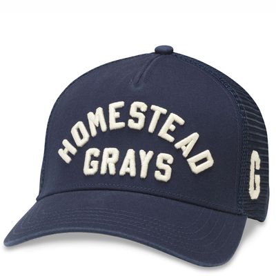 AMERICAN NEEDLE HOMESTEAD GRAYS VALIN TRUCKER HAT
