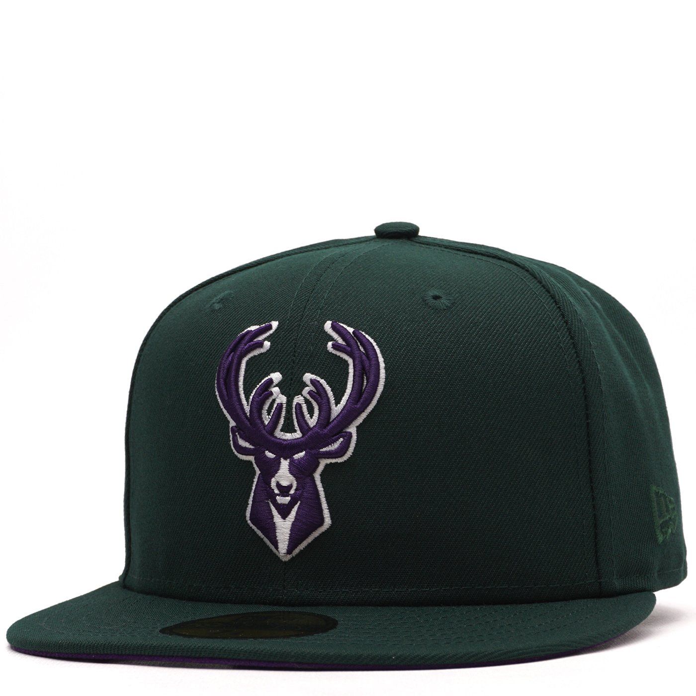 NEW ERA MILWAUKEE BUCKS PRIMARY 59FIFTY FITTED HAT   