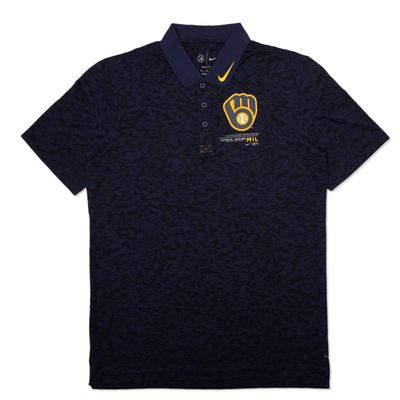 NIKE BREWERS NEXT LEVEL DRI-FIT POLO 