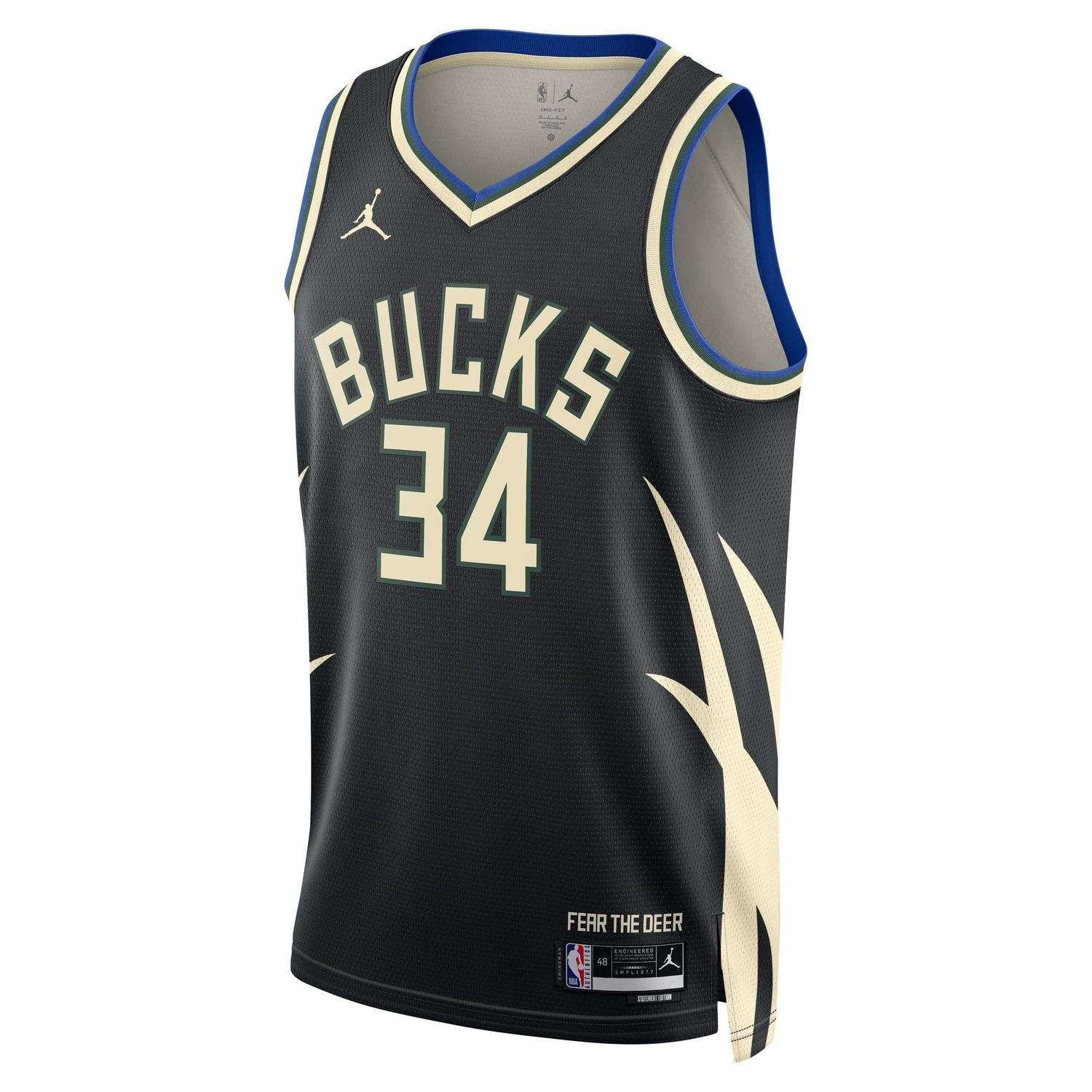 NIKE MILWAUKEE BUCKS GIANNIS &#39;22-23 STATEMENT EDITION SWINGMAN JERSEY   