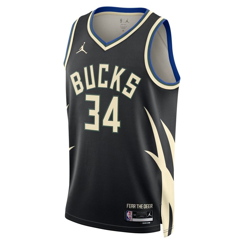 NIKE MILWAUKEE BUCKS GIANNIS &#39;22-23 STATEMENT EDITION SWINGMAN JERSEY   