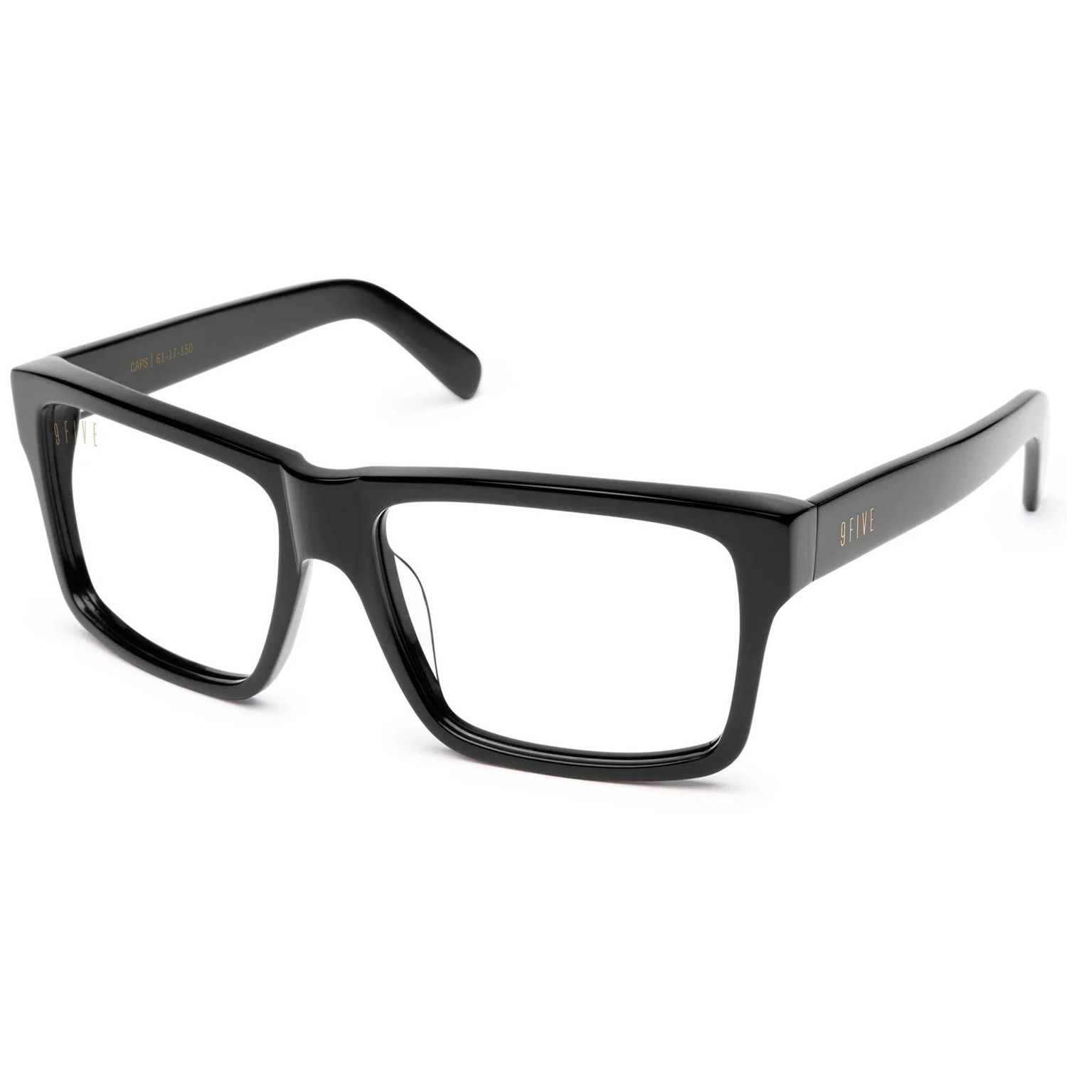 9FIVE CAPS CLEAR LENS GLASSES