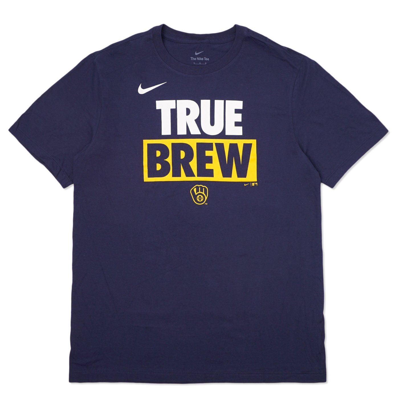 NIKE BREWERS RALLY RULE TEE  