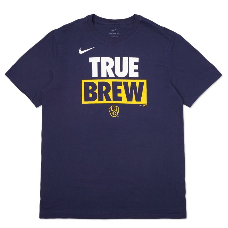 NIKE BREWERS RALLY RULE TEE   