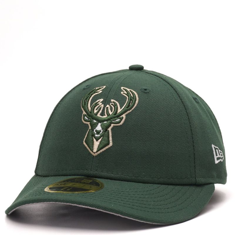 NEW ERA MILWAUKEE BUCKS LOW PROFILE 59FIFTY FITTED HAT