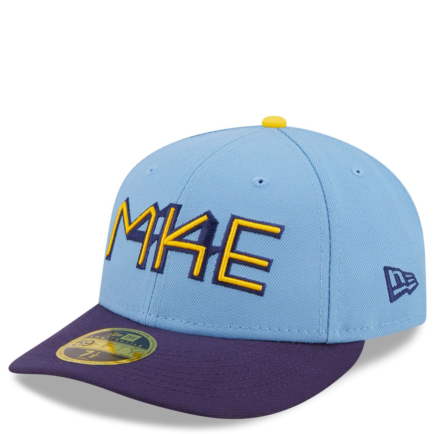 NEW ERA MILWAUKEE BREWERS CITY CONNECT LOW PROFILE 59FIFTY FITTED HAT  