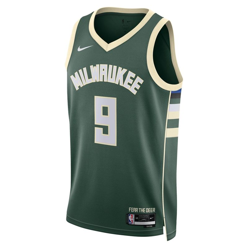 NIKE MILWAUKEE BUCKS BOBBY PORTIS &#39;22-23 ICON EDITION SWINGMAN JERSEY  