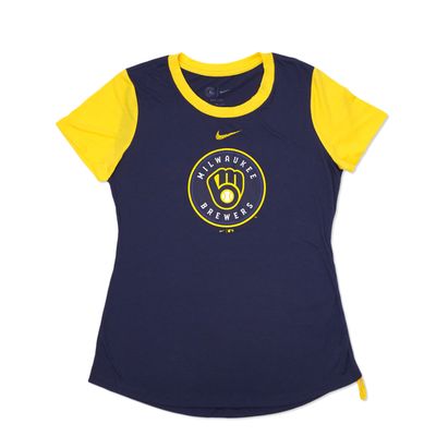 NIKE BREWERS WOMEN&#39;S HIPSTER TEE  