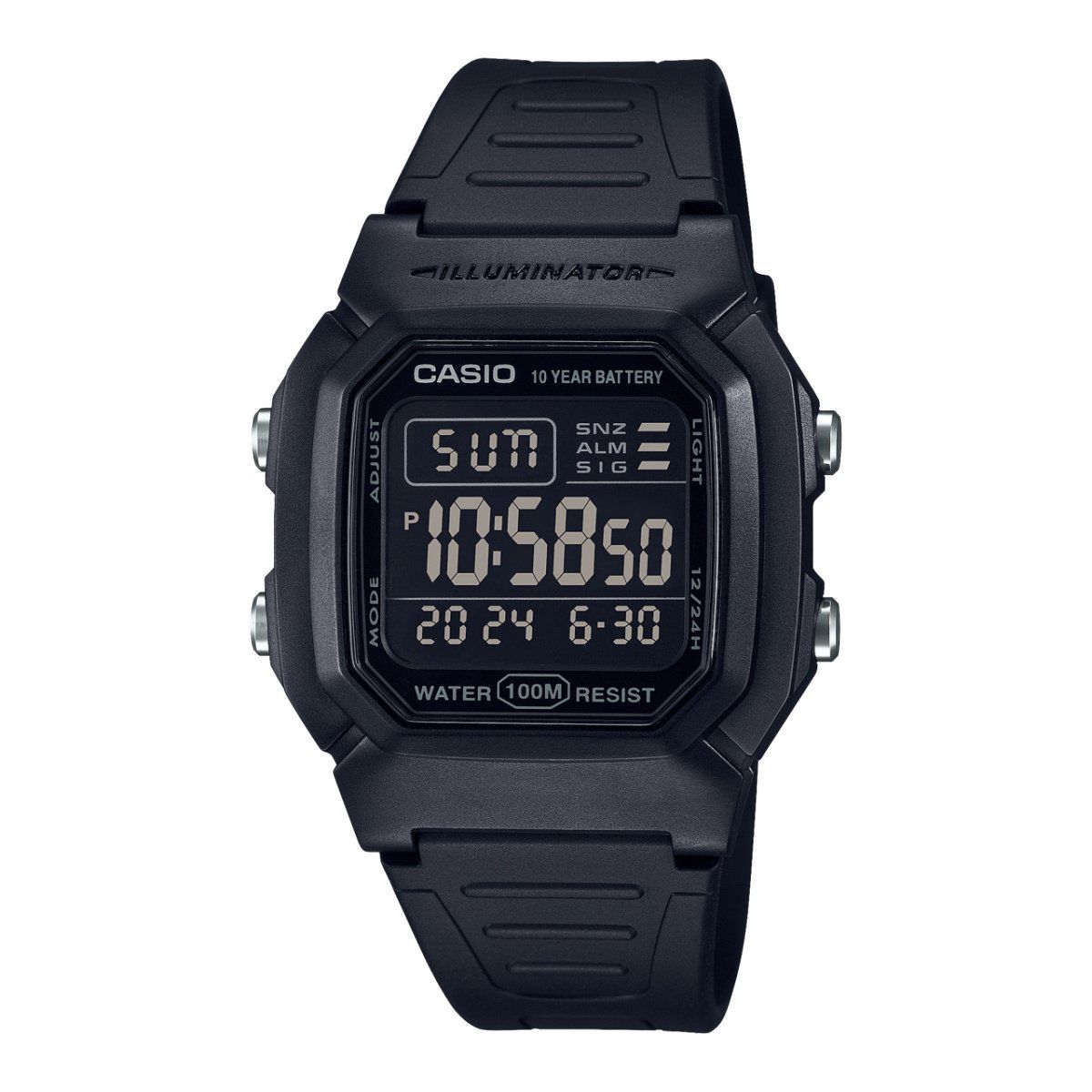 CASIO W800H-1BV WATCH