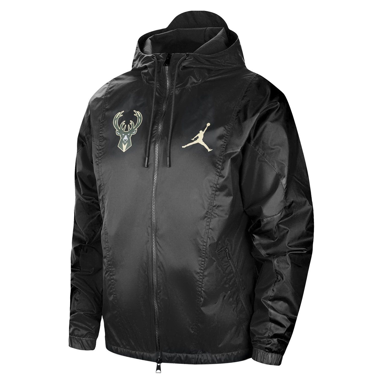 NIKE MILWAUKEE BUCKS COURTSIDE STATEMENT EDITION JORDAN JACKET     
