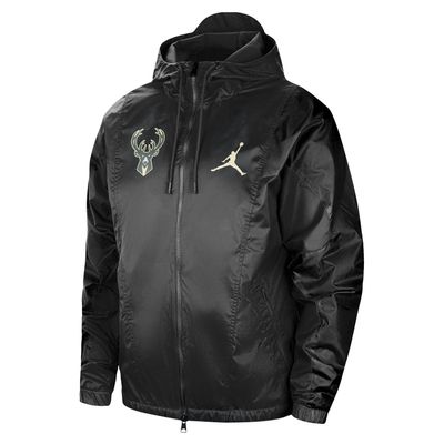 NIKE MILWAUKEE BUCKS COURTSIDE STATEMENT EDITION JORDAN JACKET     