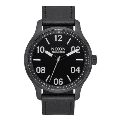 NIXON PATROL LEATHER WATCH