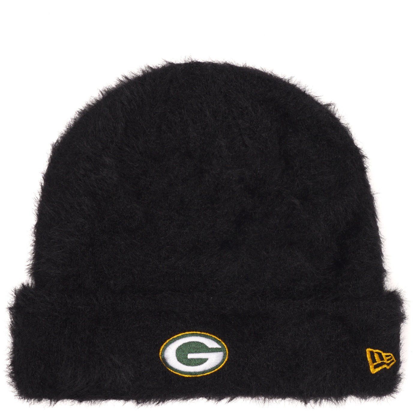 NEW ERA PACKERS WOMEN&#39;S FUZZY KNIT BEANIE