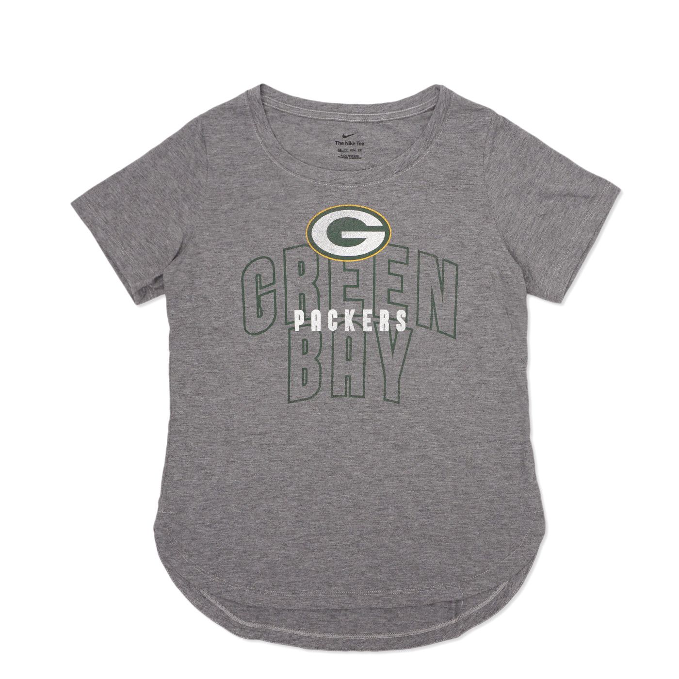 NIKE PACKERS WOMEN&#39;S TRIBLEND TEE   