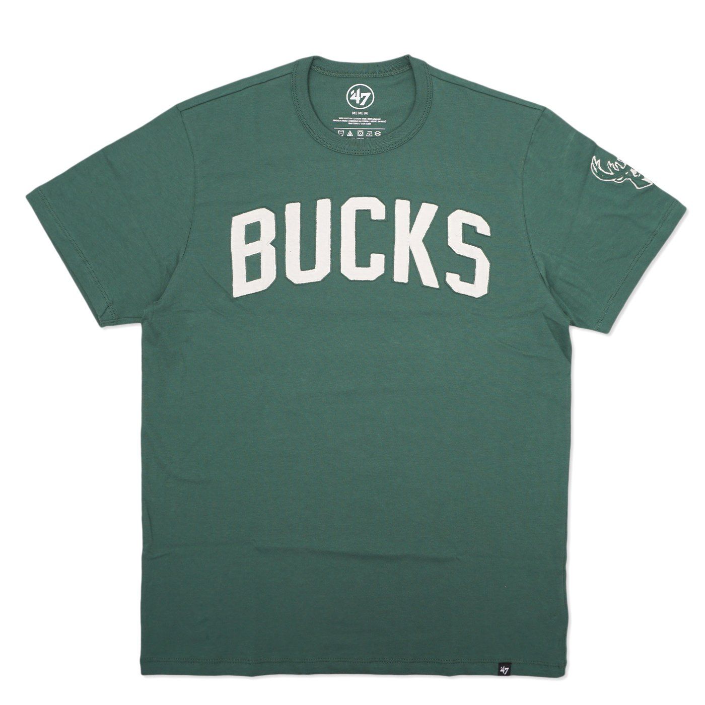 ‘47 BRAND MILWAUKEE BUCKS NAMESAKE FIELDHOUSE TEE  