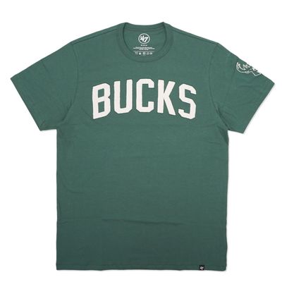 ‘47 BRAND MILWAUKEE BUCKS NAMESAKE FIELDHOUSE TEE  