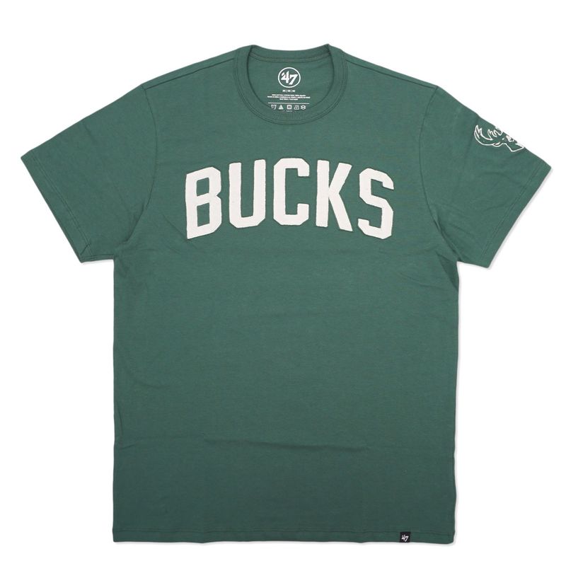 ‘47 BRAND MILWAUKEE BUCKS NAMESAKE FIELDHOUSE TEE  
