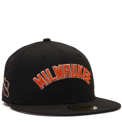 NEW ERA MILWAUKEE BUCKS MILWAUKEE &#39;MOTOR PACK&#39; 59FIFTY FITTED HAT 