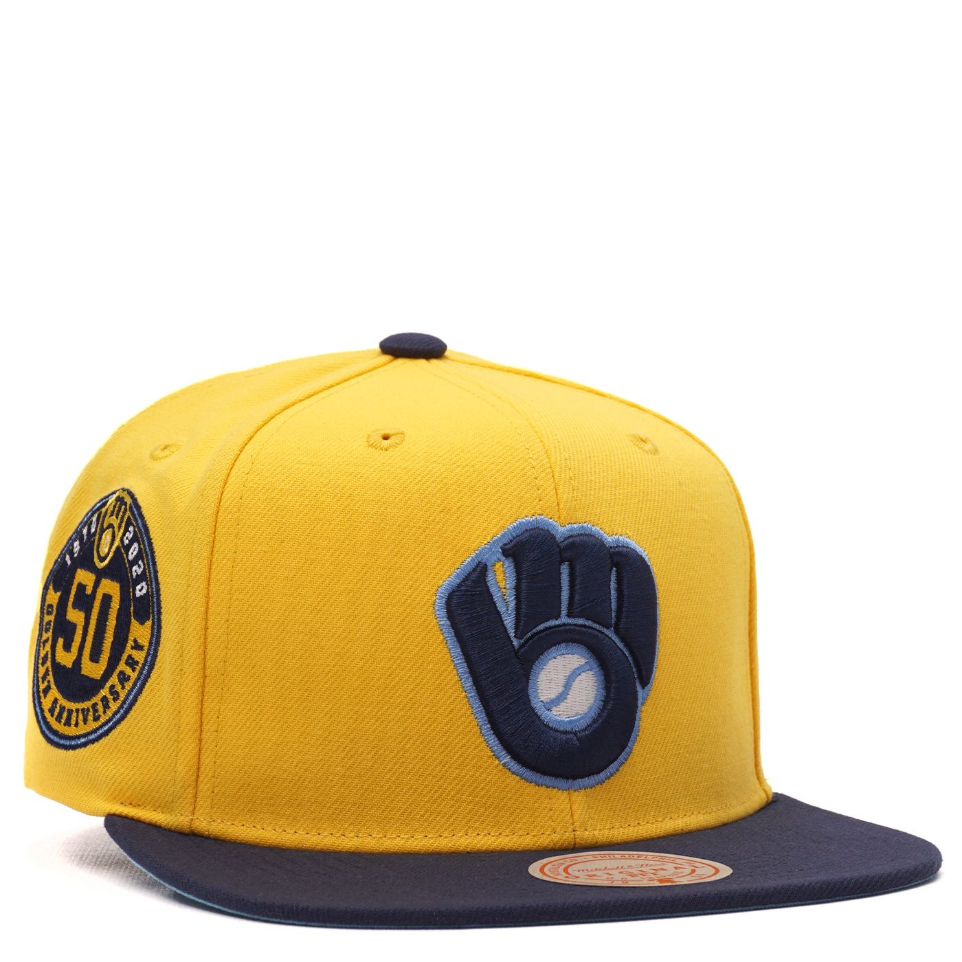 MITCHELL &amp; NESS BREWERS HOMETOWN SNAPBACK HAT
