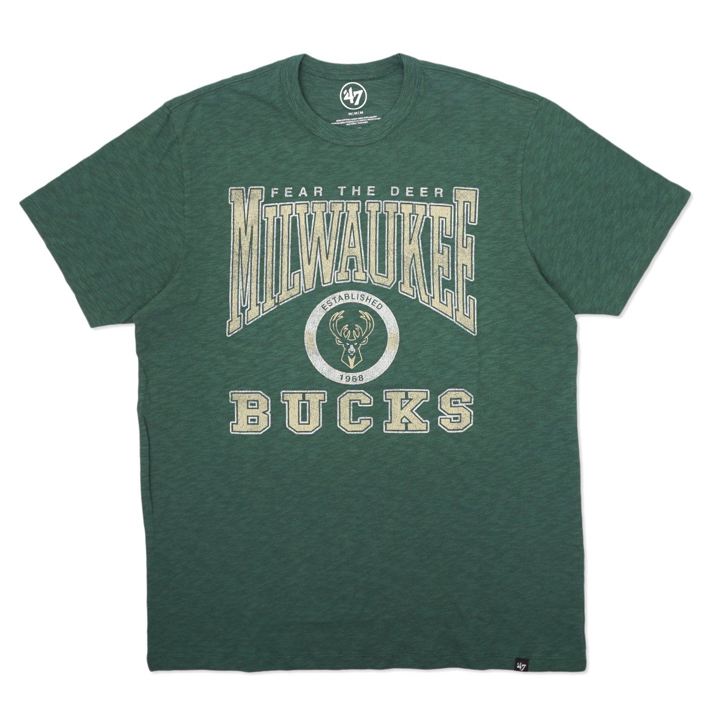 ‘47 BRAND MILWAUKEE BUCKS ALL OUT SCRUM TEE  