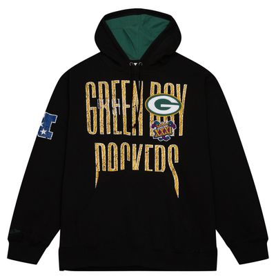 MITCHELL &amp; NESS PACKERS TEAM OG PULLOVER HOODIE      