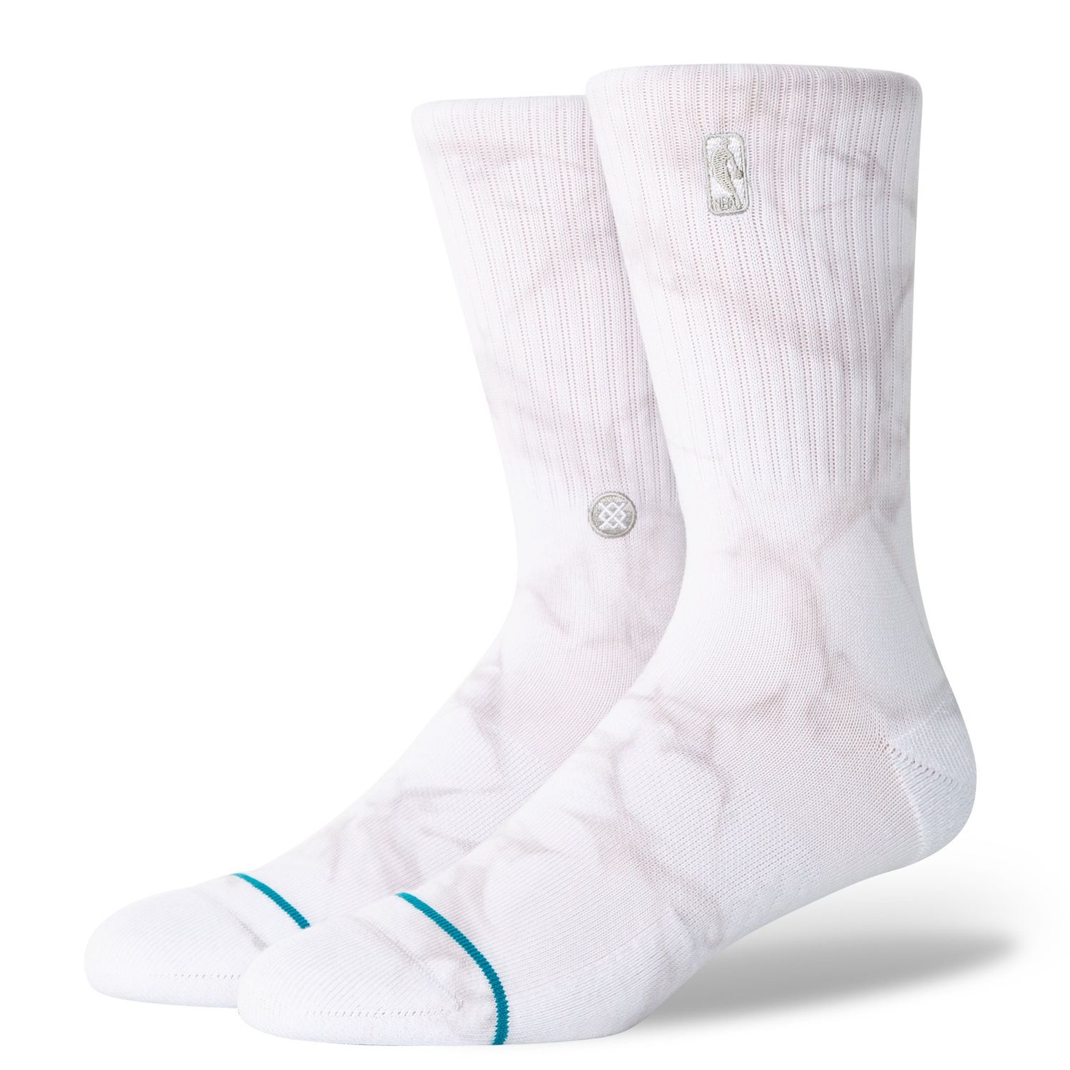 STANCE NBA LOGOMAN DYE CREW SOCKS 