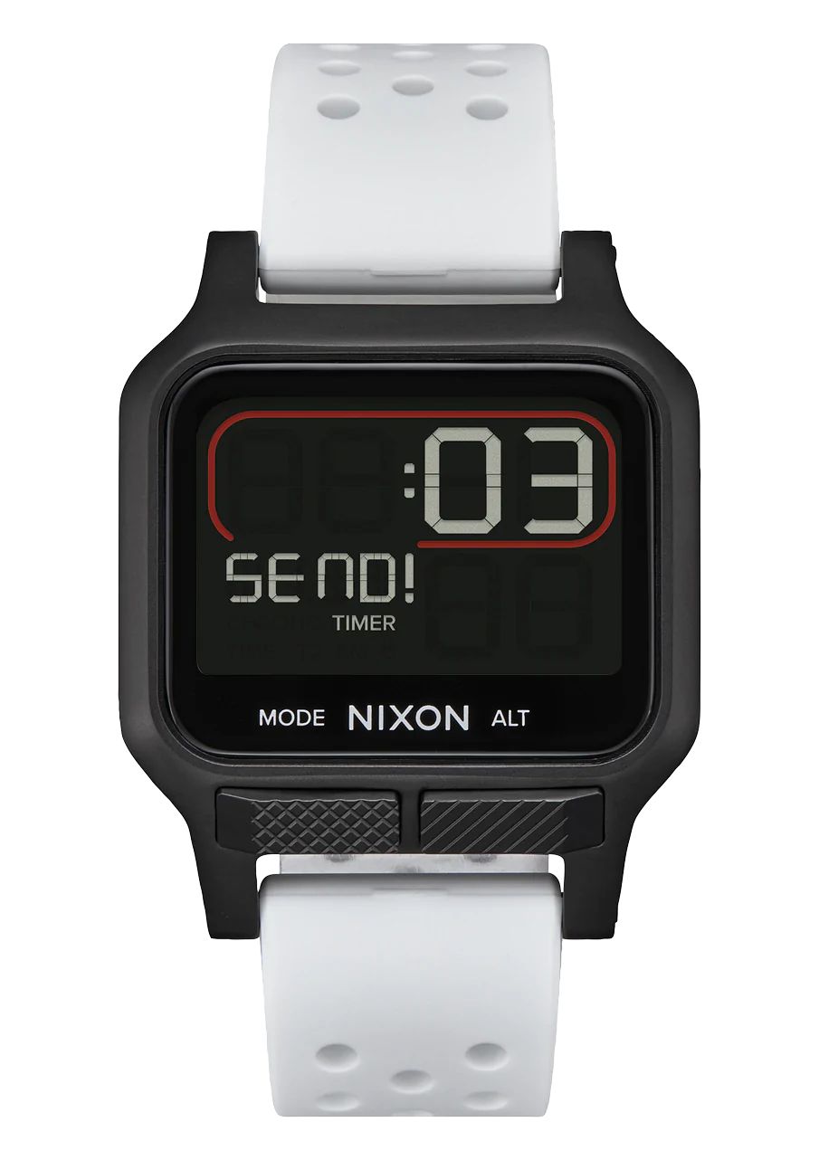 ✨️極美品✨️NIXON Heat ヒート Black 黒　JJフローレンス Nixon Heat Watch - Black/White