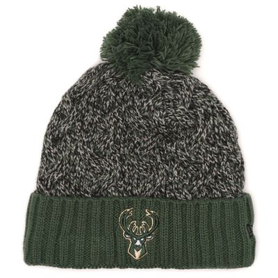 NEW ERA MILWAUKEE BUCKS WOMEN&#39;S TEAM MARL KNIT BEANIE