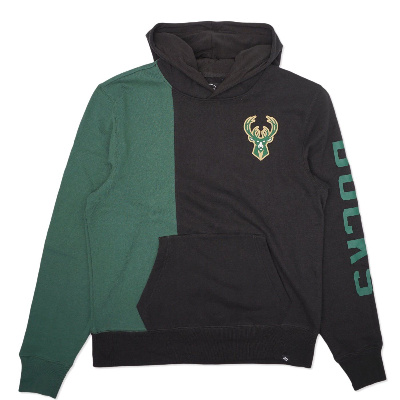 ‘47 BRAND MILWAUKEE BUCKS KINGSTON PULLOVER HOODIE  