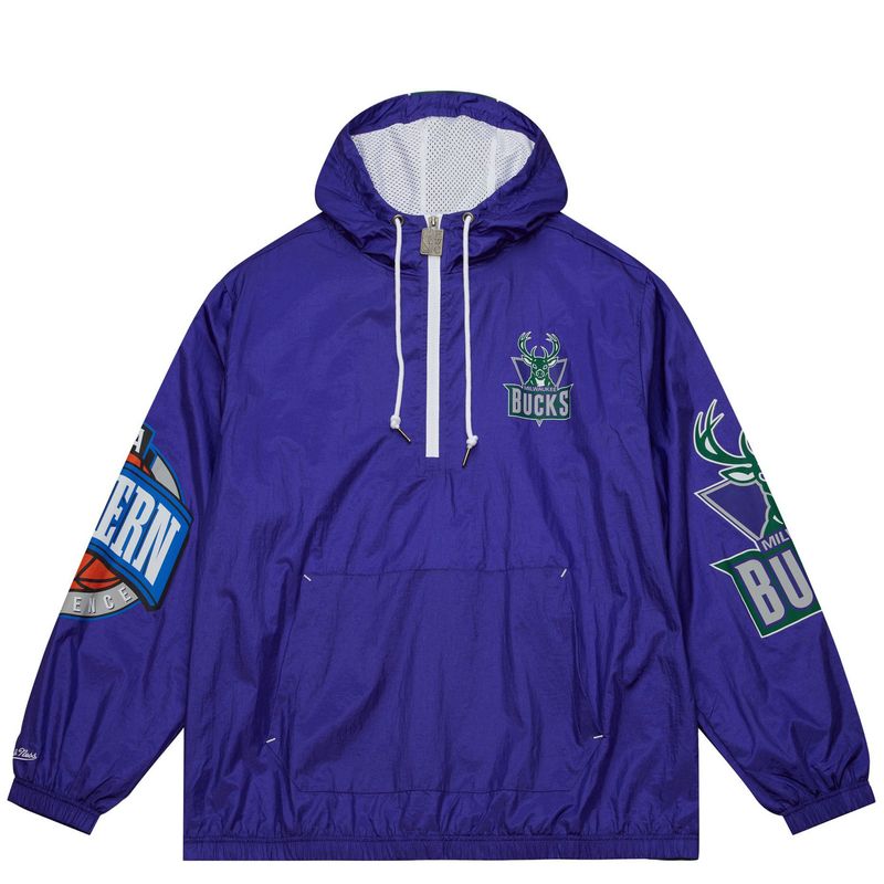 MITCHELL &amp; NESS MILWAUKEE BUCKS TEAM OG 2.0 ANORAK     