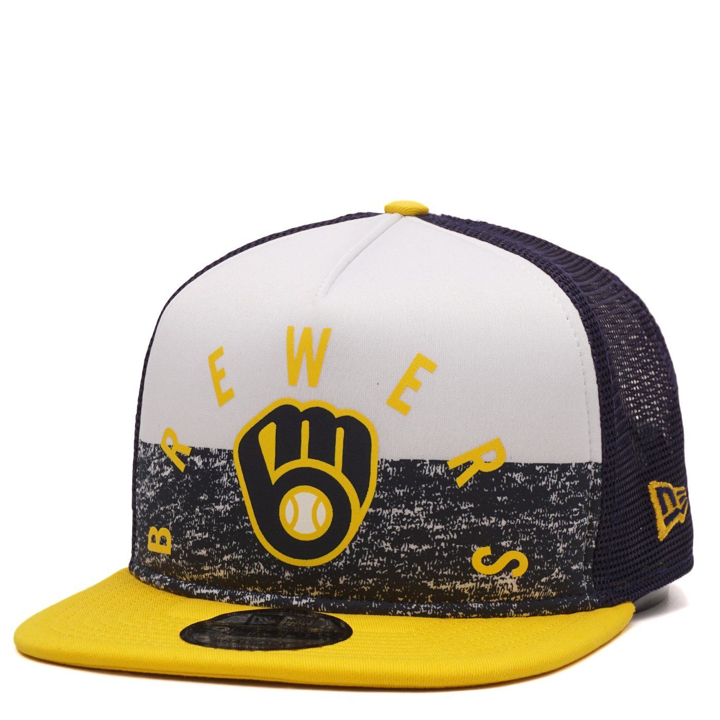 NEW ERA MILWAUKEE BREWERS GAME DAY TRUCKER 9FIFTY HAT