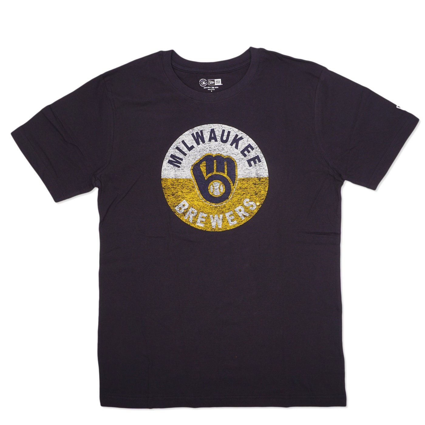 NEW ERA BREWERS CIRCLE LOGO TEE 