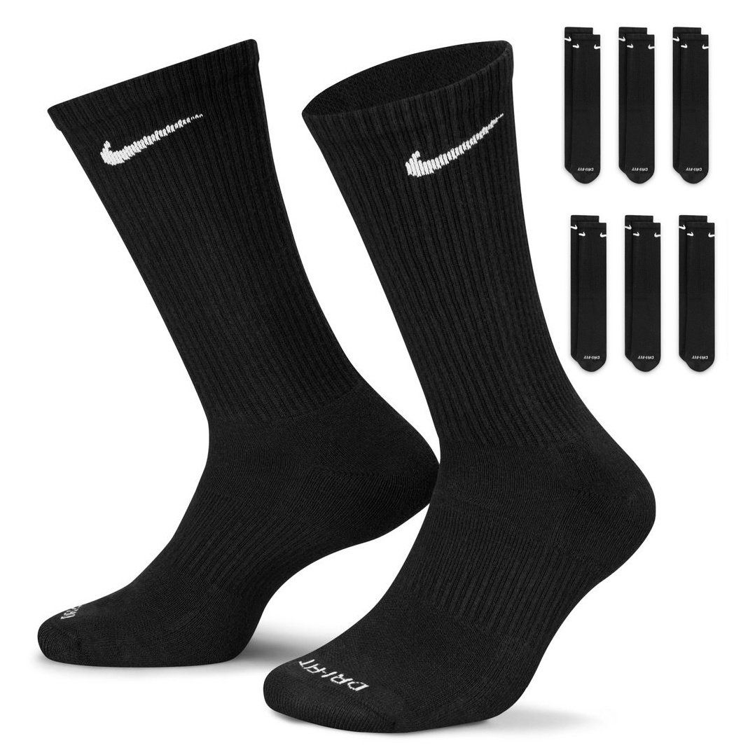NIKE EVERYDAY PLUS SOCKS 6-PACK 