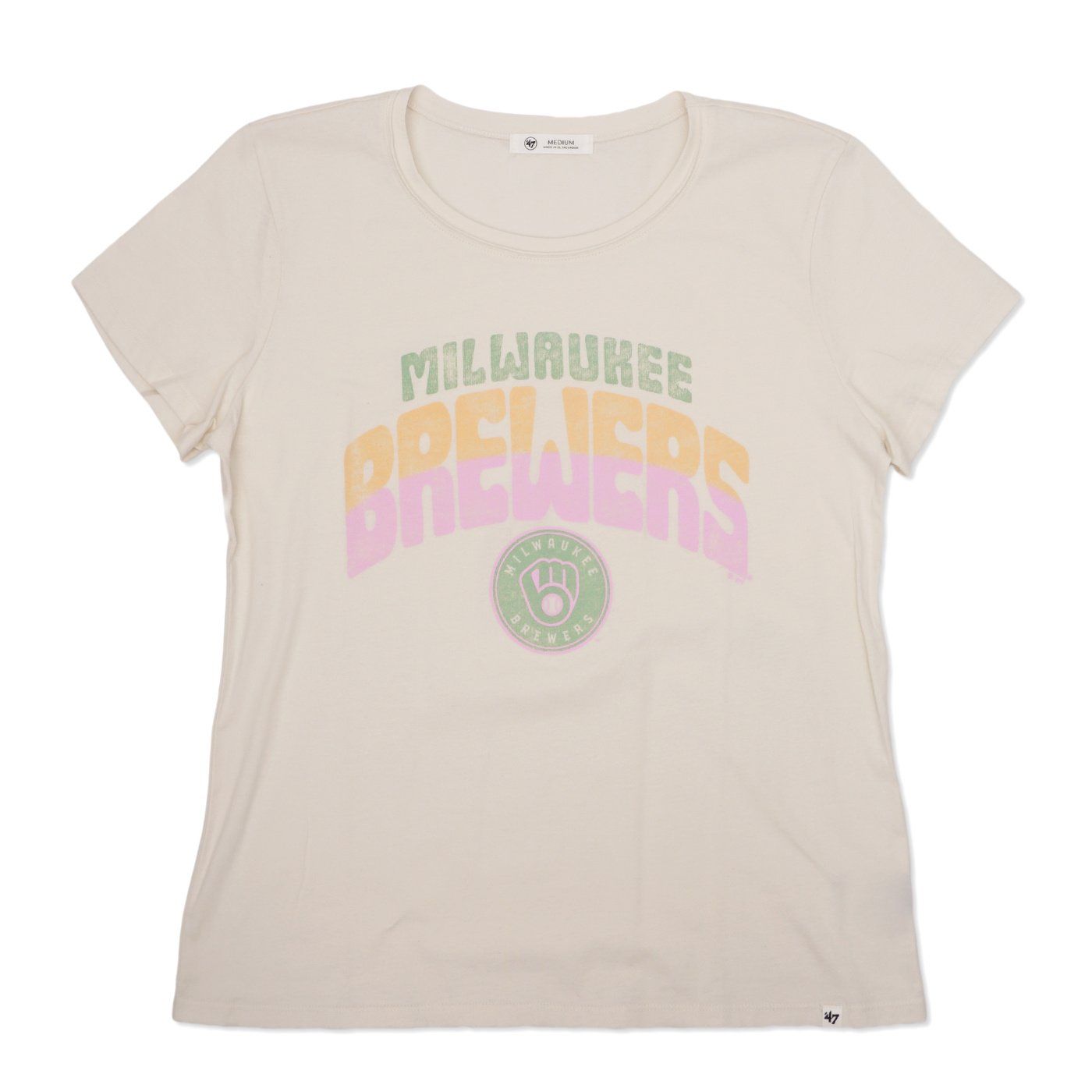 ‘47 BRAND BREWERS WOMEN&#39;S FAR OUT FRANKIE TEE