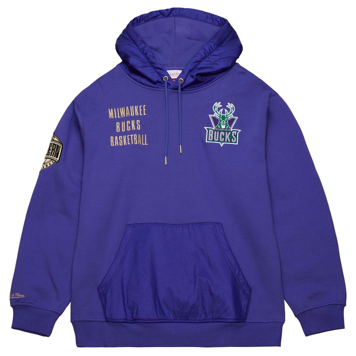 MITCHELL &amp; NESS MILWAUKEE BUCKS TEAM OG 2.0 PULLOVER HOODIE