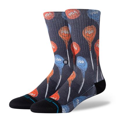 STANCE X TOOTSIE ROLL TOOTSIE POP CREW SOCKS 