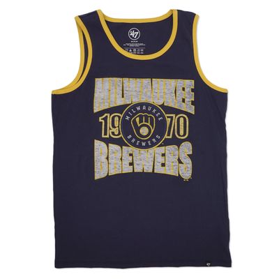 ‘47 BRAND BREWERS UPLOAD FRANKLIN TANK TOP