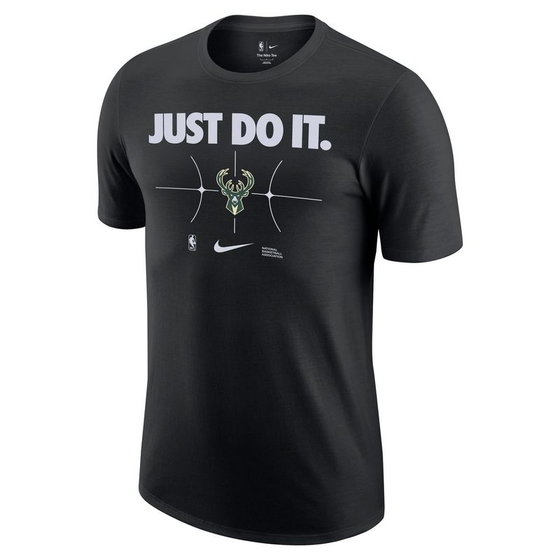 NIKE MILWAUKEE BUCKS JUST DO IT TEE   